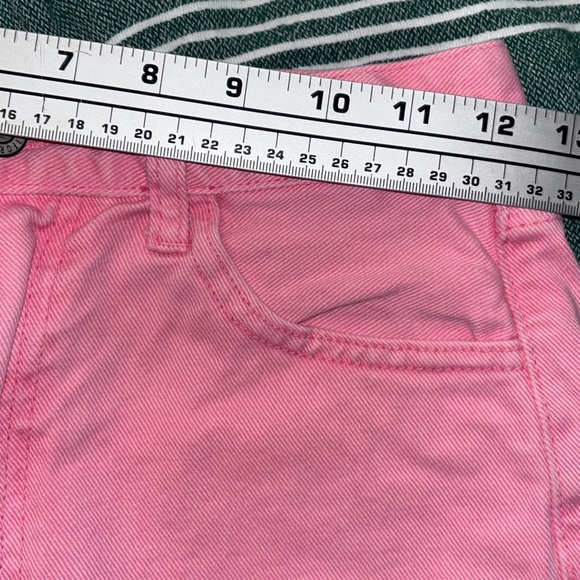 John Galt Pink Long Jean Shorts 🌵 - Picture 4 of 7